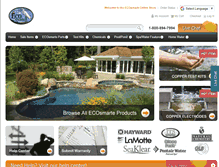 Tablet Screenshot of ecosmarteonlinestore.com